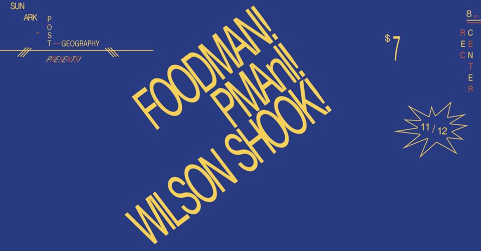 FOODMAN / PMAnl / Wilson Shook - Mon Nov 12, 2018